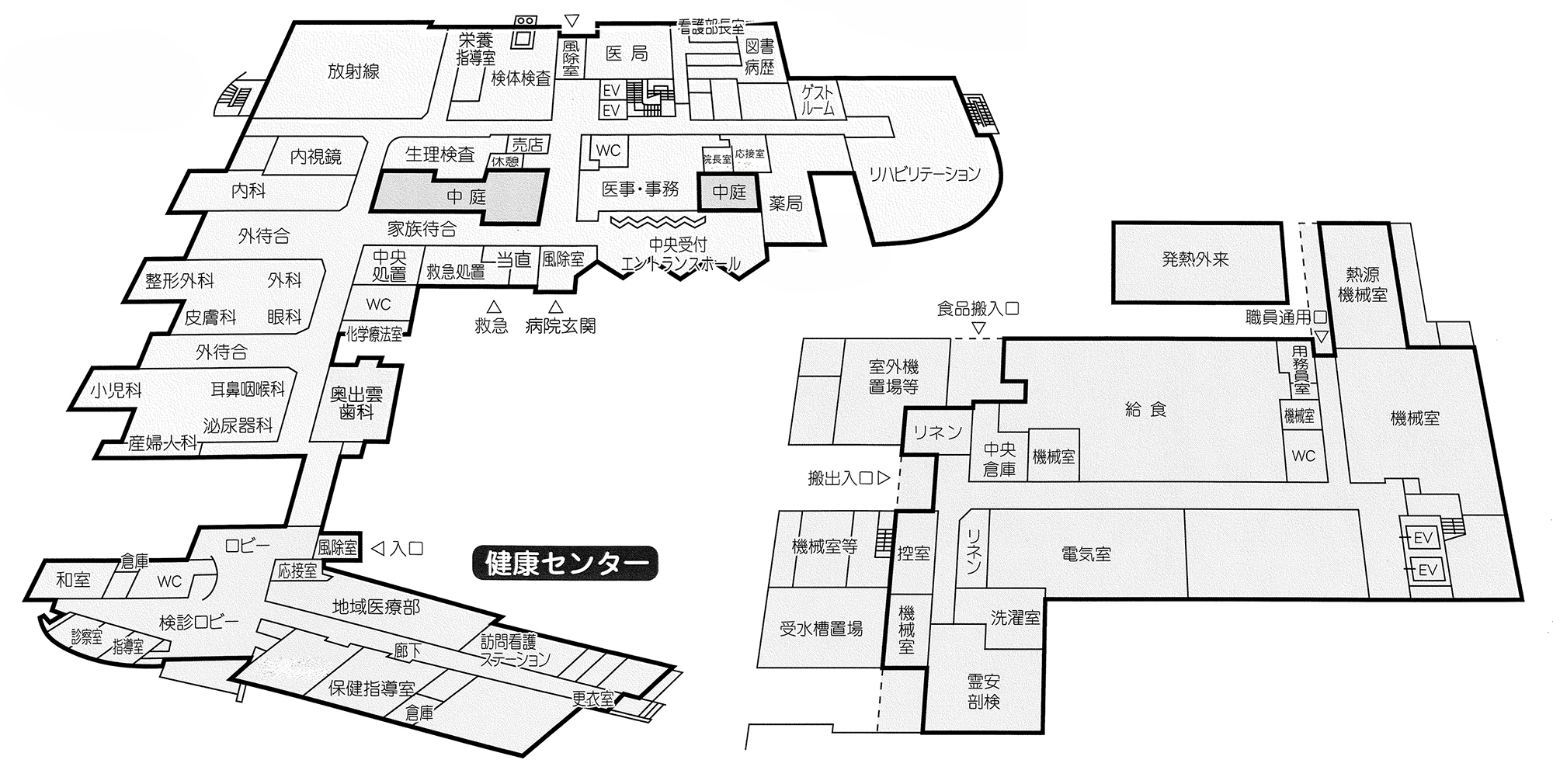 １階・地下